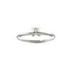 0.51CT Diamond Solitaire 18K Gold Ring - GIA certified + Montreal Estate Jewelers