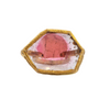 Watermelon Tourmaline 18k Gold Ring + Montreal Estate Jewelers