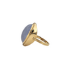 Daisy Exclusive Lavender Jade 18K Gold Ring + Montreal Estate Jewelers