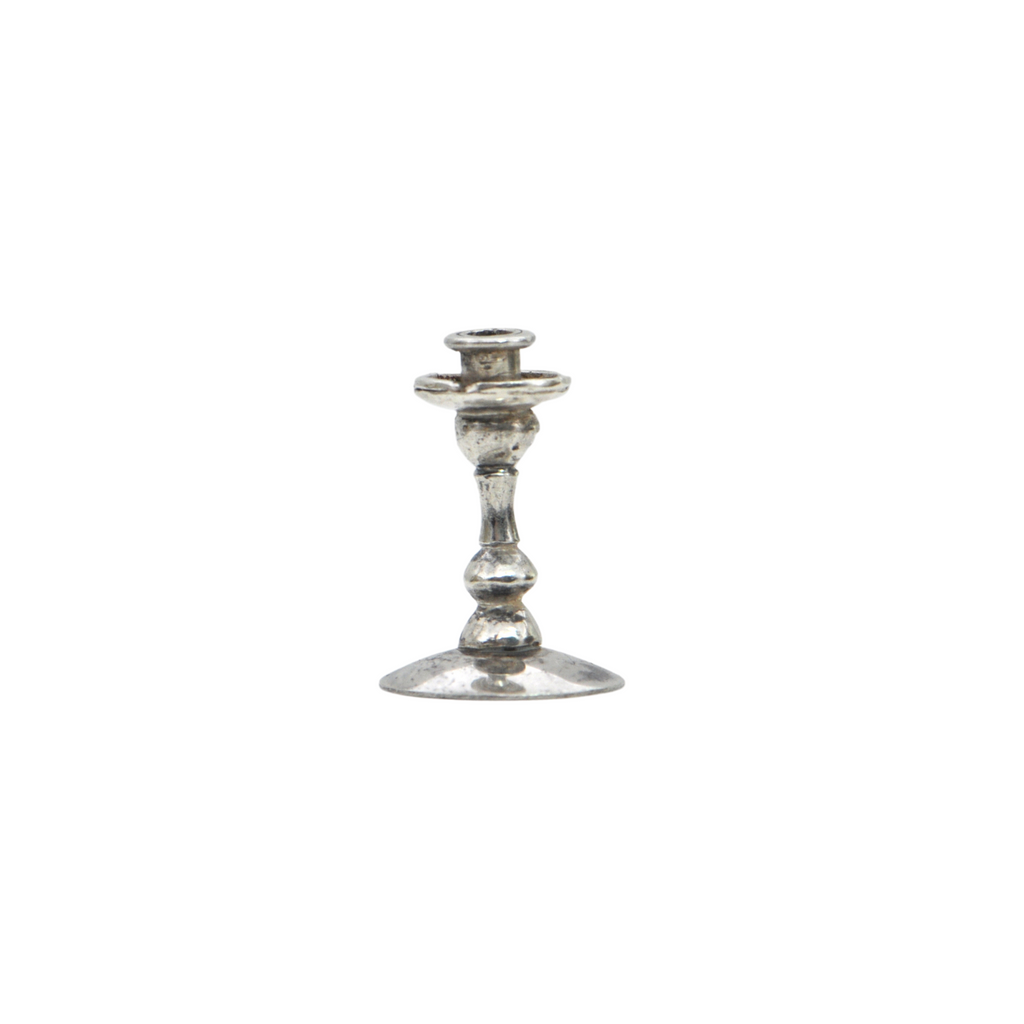 Vintage 950 Silver Dollhouse Mini Candle Stick