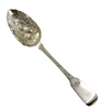 Antique 'James Le Bas' Sterling Silver Berry Serving Spoon C.1827 + Montreal Estate Jewelers