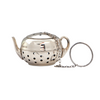 Vintage JW Wolfenden Sterling Teapot Tea Infuser and Plate + Montreal Estate Jewelers