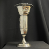 Charles Boyton & Sons (London) Sterling Silver Trumpet Bud Vase 1927 + Montreal Estate Jewelers