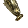 Vintage 18K Gold Articulated Fish Pendant  + Montreal Estate Jewelers
