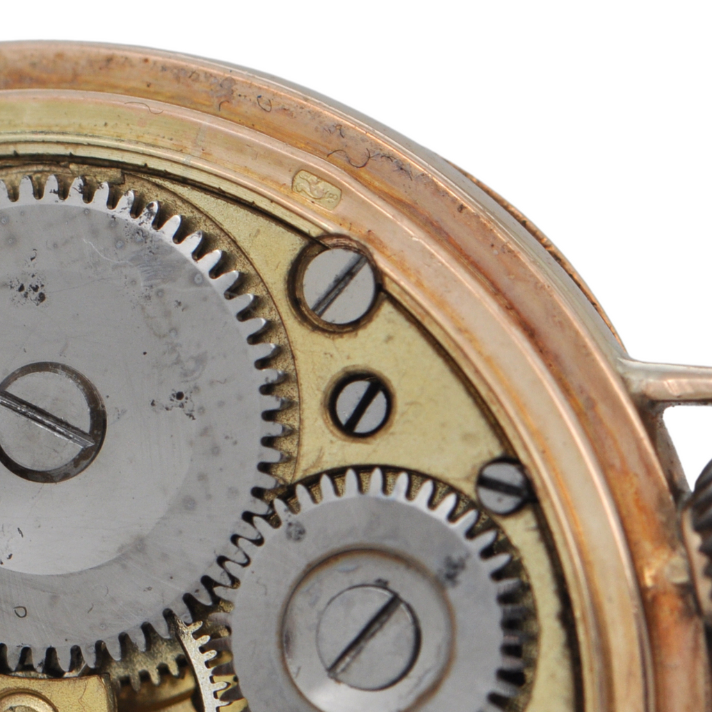 Antique 'Omega' 14K Yellow Gold 'Grand Prix Paris 1900' Pocket Watch + Montreal Estate Jewelers