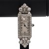 Antique Early Art Deco Tiffany & Co. Diamond Platinum Ribbon Dinner Watch