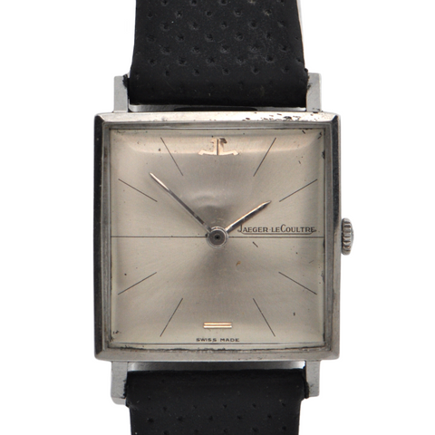 Mid-Century Jaeger LeCoultre Stainless Steel Manual Wristwatch C.1950