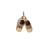Vintage 14k Gold Baby Shoes Charm