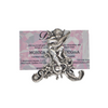 Antique Swiss 875% Silver Cherub Card Holder/Stand C.1881-1933 + Montreal Estate Jewelers
